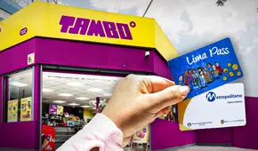 ¿Por qué no puedo recargar tarjetas de Lima Pass y de Metropolitano en Tambo? Esto dice ATU