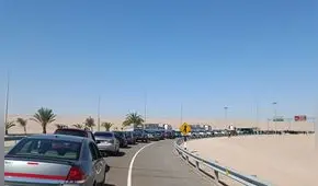 Colas de vehículos de hasta 8 kilómetros en la frontera Perú-Chile por feriado largo