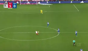 Sensacional golazo de Kane desde la media cancha para el Bayern Múnich que da la vuelta al mundo