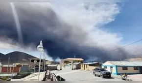 Volcán Ubinas ya lleva 4 meses en proceso eruptivo