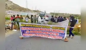 Pescadores de Piura, Chimbote, Malabrigo y Huacho protestan contra la ministra de la Producción
