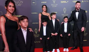 Así fue el lujoso vestido que usó Antonela Roccuzzo en la gala del Balón de Oro junto a Messi