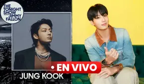 Jungkook, de BTS, en 'The Tonight show starring Jimmy Fallon show': revive el programa completo