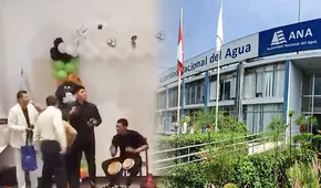 ANA: realizan fiesta en pleno horario laboral mientras se retrasa plan de prevención por fenómeno El Niño