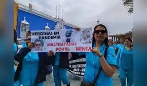 Enfermeras y obstetras anunciaron huelga en Trujillo