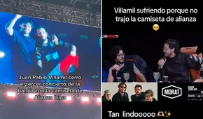 Morat en Lima 2023: cantante colombiano 'sufre' por no traer su camiseta de Alianza Lima: “Se quedó en Bogotá"