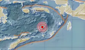 Reportan 3 terremotos consecutivos en Indonesia: el mayor fue de 7.1 de magnitud