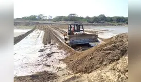 ANA contra el tiempo para culminar trabajos ante lluvias del fenómeno El Niño en Lambayeque