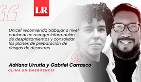 Niñez desplazada: prioridad en la crisis climática, por Adriana Urrutia y Gabriel Carrasco
