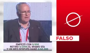 Dueño de Intercorp no promueve “plataforma de inversión con IA” en 2023: el video es falso