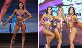 Vivian Baella se lució en campeonato de fisicoculturismo y ganó medalla de plata