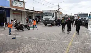 Desalojaron a más de 400 ambulantes de mercado de Piura