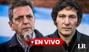 Balotaje RESULTADOS Elecciones 2023 EN VIVO, Massa vs Milei: ¿quién gana la presidencia en Argentina?