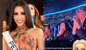 Así fue la reacción del jurado del Miss Universo al ver el desfile de Camila Escribens