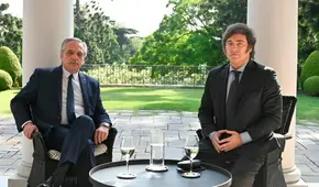 Javier Milei y Alberto Fernández se reúnen para iniciar proceso de transición en Argentina