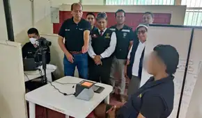 Hubo registro biométrico de extranjeros en penales de Trujillo Hubo registro biométrico de extranjeros en penales de Trujillo