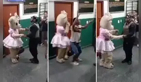 Pucallpa: detenido se roba el show durante sorpresa que le daba una novia a su pareja policía Pucallpa: detenido se roba el show durante sorpresa que le daba una novia a su pareja policía