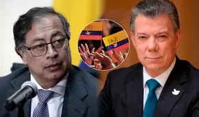 Juan Manuel Santos arremete contra Gobierno de Petro por proceso de paz con las disidencias de las FARC