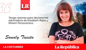 Elizabeth y Miriam, por Sonaly Tuesta