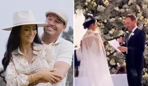 George Forsyth y Sonia La Torre se casaron en lujosa boda: así fue la romántica ceremonia