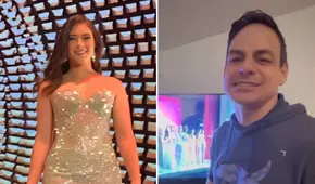 Mark Vito felicita a su hija Kyara Villanella por destacar en el Miss Teen: "Estoy muy orgulloso"