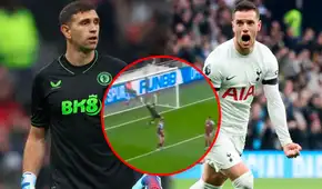 Giovani Lo Celso le reventó el arco al Dibu Martínez: el misil que venció al portero en la Premier League Giovani Lo Celso le reventó el arco al Dibu Martínez: el misil que venció al portero en la Premier League