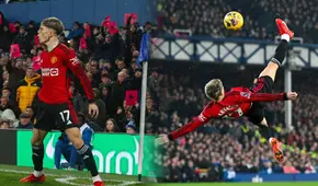 ¡Directo al Puskás! El golazo de chalaca de Garnacho para el United que da la vuelta al mundo