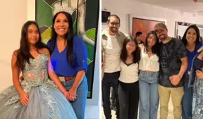 Tula Rodríguez se reúne con los hijos de Javier Carmona en los 15 años de su hija