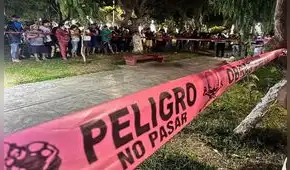 Presidente de ronda campesina junto a su padre y hermano son asesinados en parque de Trujillo Presidente de ronda campesina junto a su padre y hermano son asesinados en parque de Trujillo