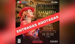Música andina: Amanda Portales logra Sold out para su concierto en el Teatro Segura