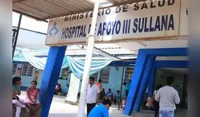 Hospital de Sullana reporta incremento de casos Covid-19 Hospital de Sullana reporta incremento de casos Covid-19