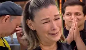 Mónica Zevallos rompe en llanto al recibir sorpresa de sus hijos en ‘El gran chef: famosos': “Hermosos”