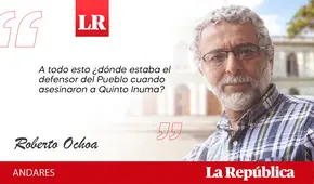 “No nos sigan matando”, por Roberto Ochoa