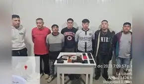 Presentan a presuntos asesinos de 9 trabajadores de minera Poderosa en La Libertad Presentan a presuntos asesinos de 9 trabajadores de minera Poderosa en La Libertad