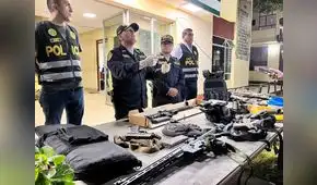 Alertan sobre tráfico de explosivos y armas en la sierra de La Libertad Alertan sobre tráfico de explosivos y armas en la sierra de La Libertad