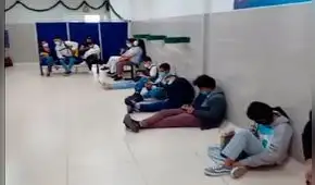 Chiclayo: pacientes del Naylamp no pueden acceder a asientos mientras esperan atención