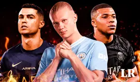 ¿Cristiano, Mbappé o Haaland? Así va la carrera por ser el máximo goleador del 2023