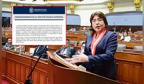 Delia Espinoza se reincorpora a la Junta de Fiscales Supremos tras crisis en el Ministerio Público