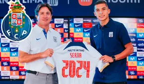 La vez que Kevin Serna, nuevo refuerzo de Alianza Lima, pasó por el FC Porto de Portugal