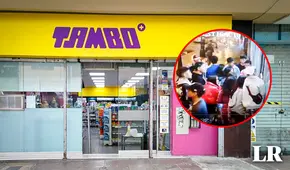 Robo en tienda Tambo: cámaras grabaron asalto en 'manada' en local del centro de Lima