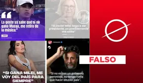 Ni Lali Espósito ni Fito Páez dijeron que se iban a ir de Argentina si ganaba Javier Milei