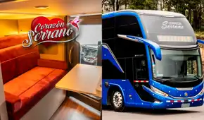 CORAZÓN SERRANO muestra por primera vez su exclusivo y moderno bus: "Estamos como en un avión" CORAZÓN SERRANO muestra por primera vez su exclusivo y moderno bus: "Estamos como en un avión"