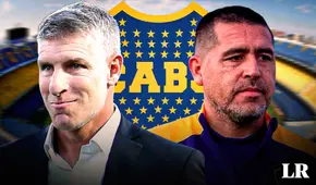 ¡Ídolos de Boca Juniors enfrentados! Los 'dardos' de Martín Palermo a Juan Román Riquelme