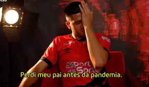 Jugador de Paranaense se quiebra al recordar muerte de su papá: "Lo que logré, él no disfrutó"