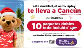 ¡Increíbles sorpresas navideñas con los Ositos Ripley! Descubre cómo ganar premios fabulosos este diciembre