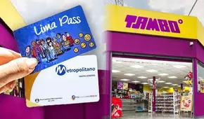 ATU: tarjetas de Lima Pass y Metropolitano ya se pueden recargar en Tambo