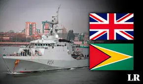 Venezuela se mantiene vigilante por buque británico en territorio de Guyana