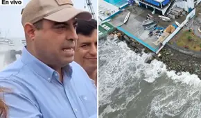 Alcalde del Callao vincula oleajes con sismo de Japón: “Tiene que ver con los terribles terremotos”