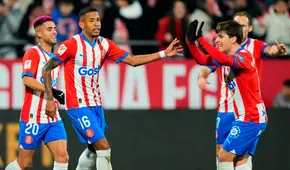 ¡Partidazo! Girona venció 4-3 a Atlético de Madrid y sigue liderando en LaLiga de España