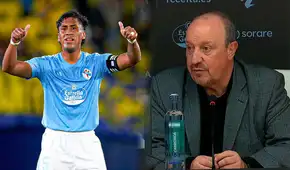 Renato Tapia deja satisfecho a Rafa Benítez y no descarta renovación: "Estoy muy contento con él"